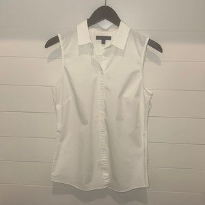 Banana Republic Riley Tailored Sleeveless Shirt | Like New | Size 8